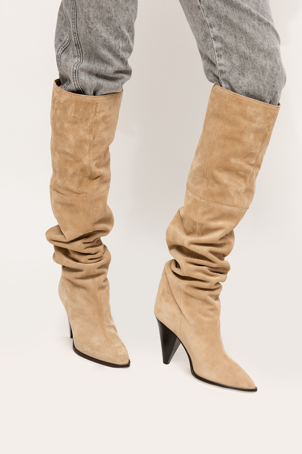 Isabel marant cone heel on sale boots